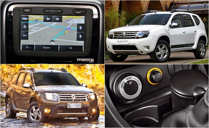 Mesmo visual, mesmo motor, mas tração diferente. Quem se sairá melhor nessa disputa familiar? (Montagem/Divulgação) Duster